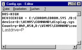 Config.sys